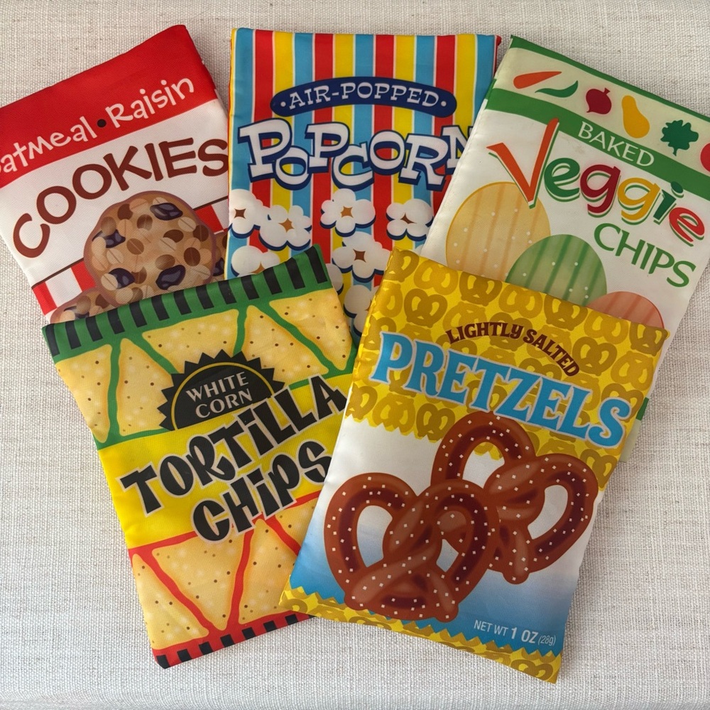 Retired Melissa And Doug Snack Bags